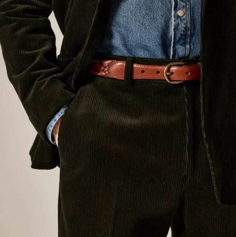 Crosby Classic-fit suit pant in Italian corduroy