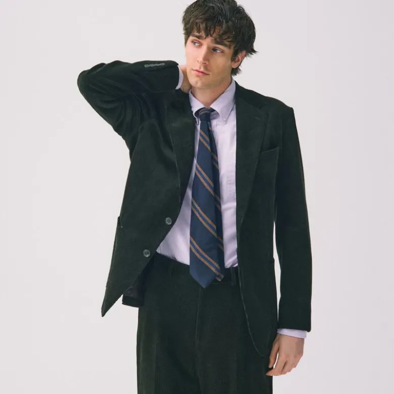 Crosby Classic-fit suit pant in Italian corduroy