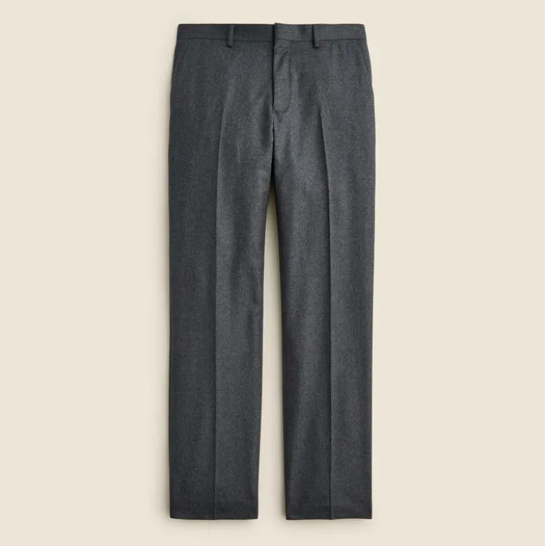 Crosby Classic-fit suit pant in Italian wool flannel