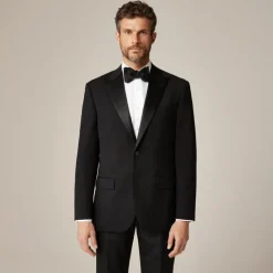 Crosby Classic-fit tuxedo jacket in Italian wool