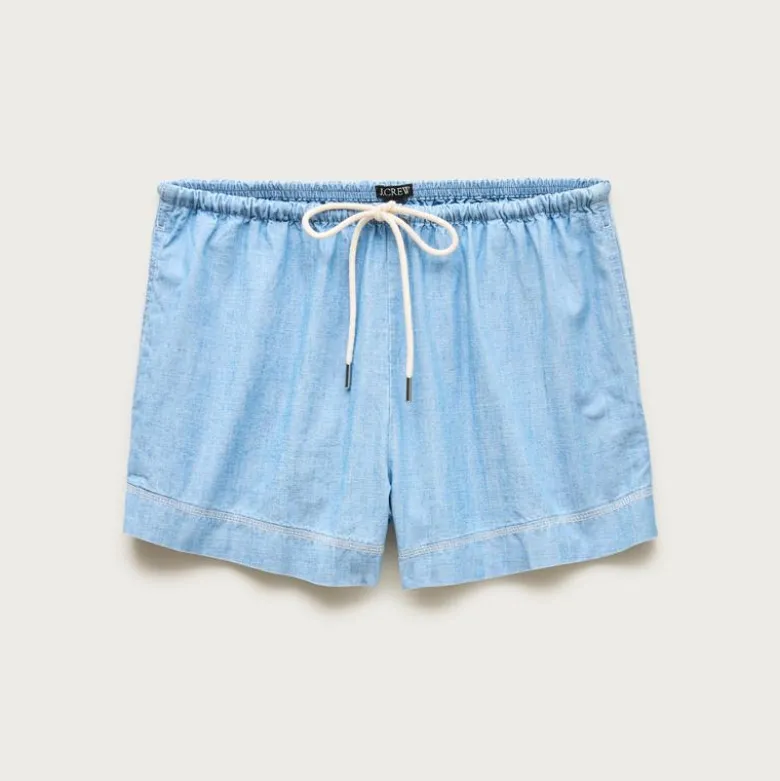 Cruise short in chambray