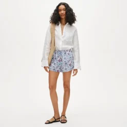 Cruise short in Liberty® blue Christelle fabric