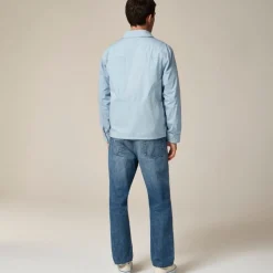 Cruiser jacket in cotton poplin