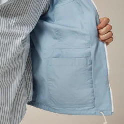 Cruiser jacket in cotton poplin