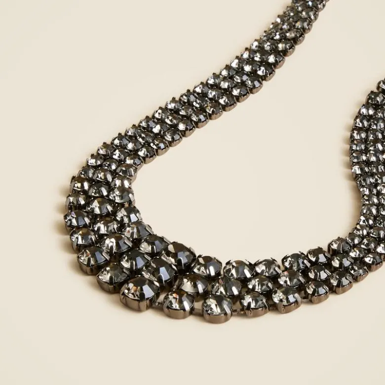 Crystal collar necklace