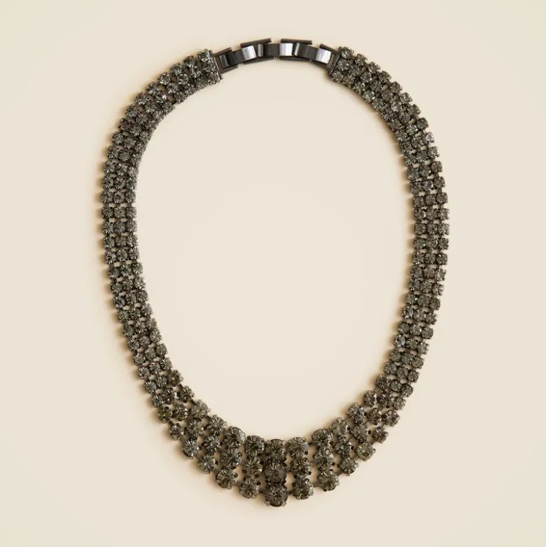 Crystal collar necklace