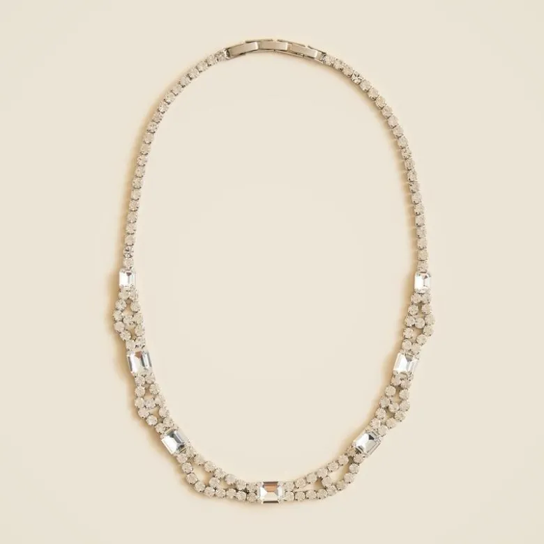 Cupchain gemstone necklace