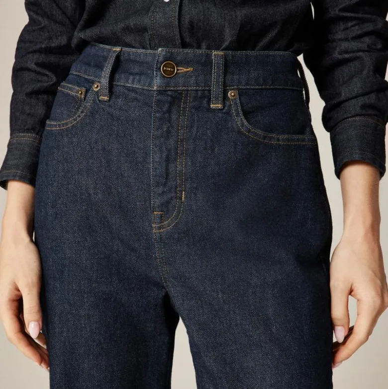 Curvy slim-wide jean