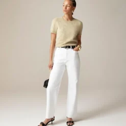 Curvy slim-wide jean