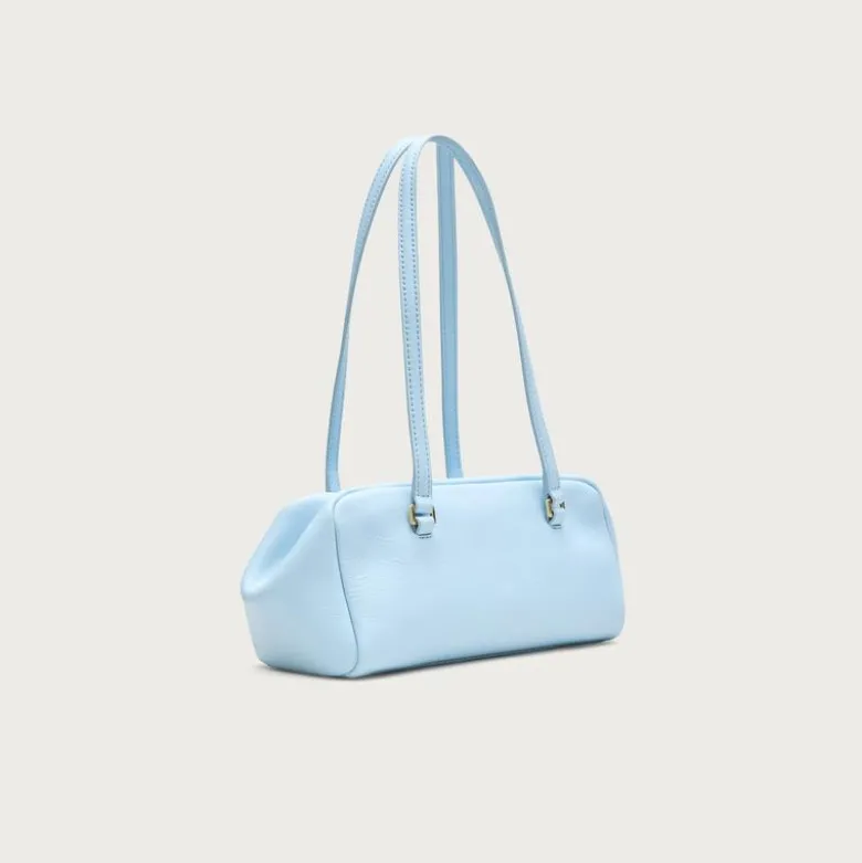 Delphine shoulder bag in leather