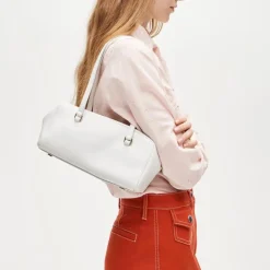 Delphine shoulder bag in leather
