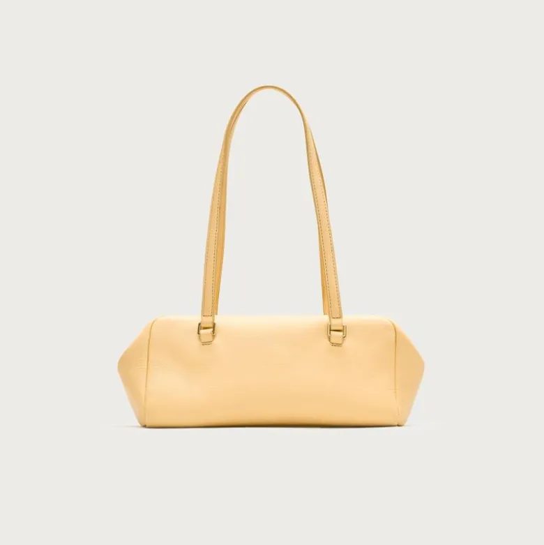 Delphine shoulder bag in leather