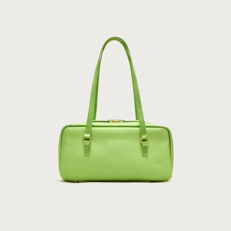 Delphine shoulder bag in satin