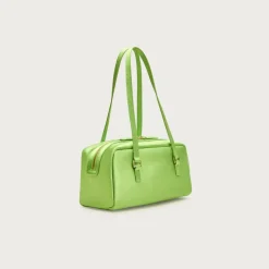 Delphine shoulder bag in satin