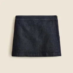 Denim skort