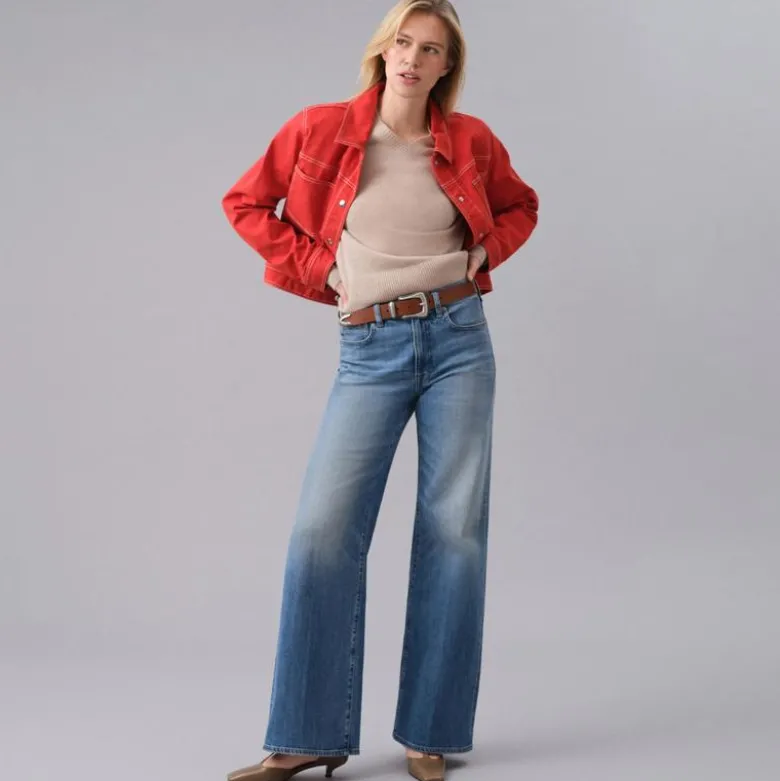 Denim trouser jean