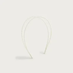 Double pearl headband