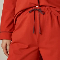 Dreamy cotton-blend pajama pant set