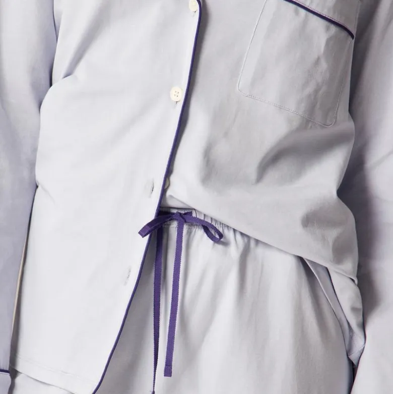 Dreamy cotton-blend pajama pant set