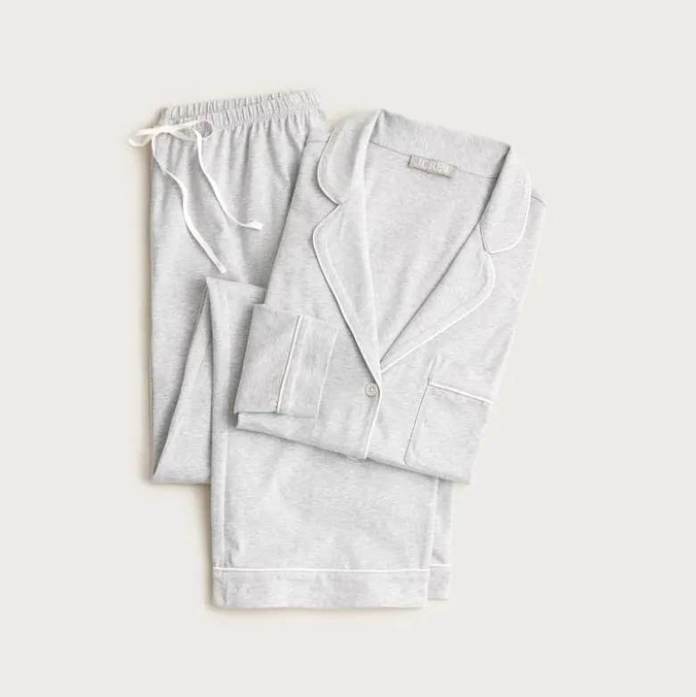 Dreamy cotton-blend pajama pant set