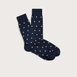 Dress socks in dots