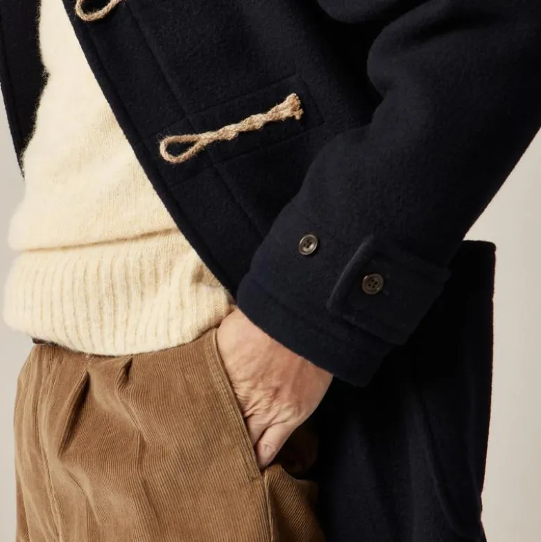 Duffle coat in wool