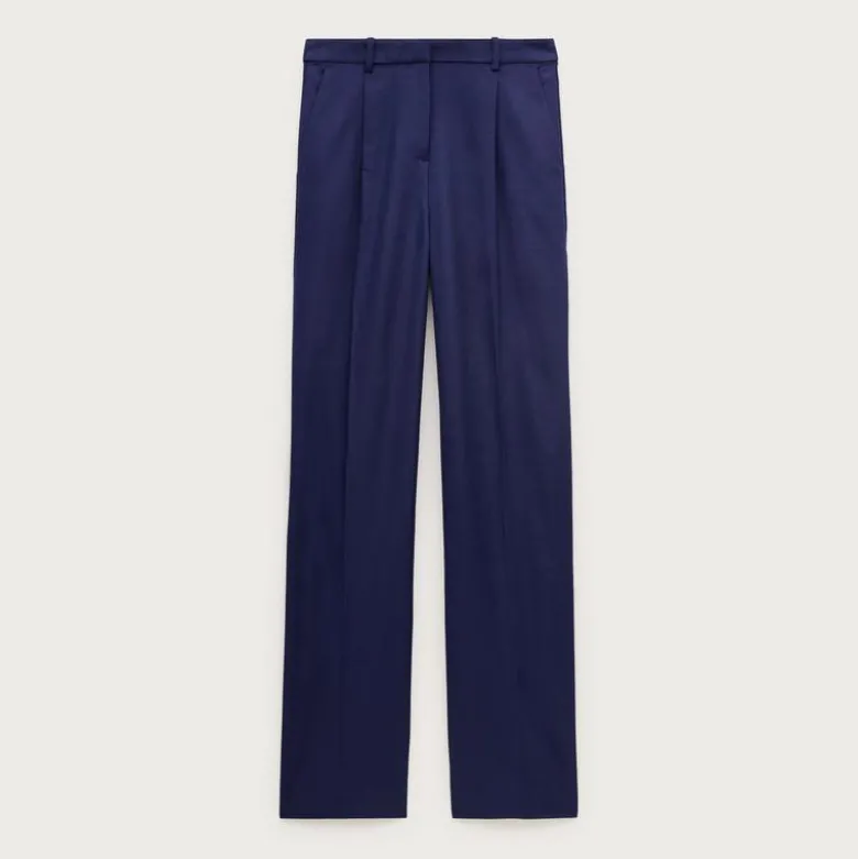 Essential wide-leg pant in Gramercy linen blend