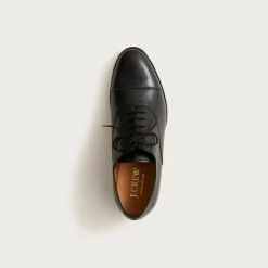 Essex cap toe oxfords in leather
