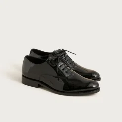 Essex tuxedo oxfords in patent leather