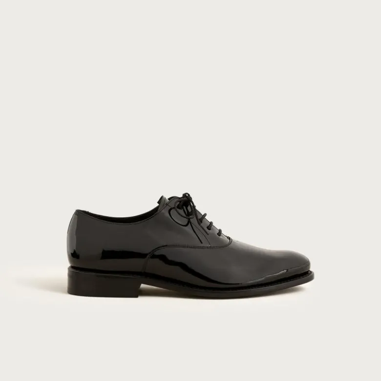Essex tuxedo oxfords in patent leather