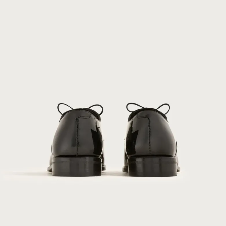 Essex tuxedo oxfords in patent leather