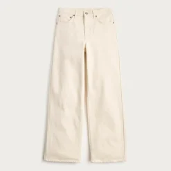 Everyday wide-leg ankle jean in semi-stretch