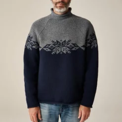 Fair Isle Rollneck™ sweater in lambswool