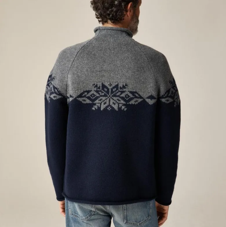 Fair Isle Rollneck™ sweater in lambswool
