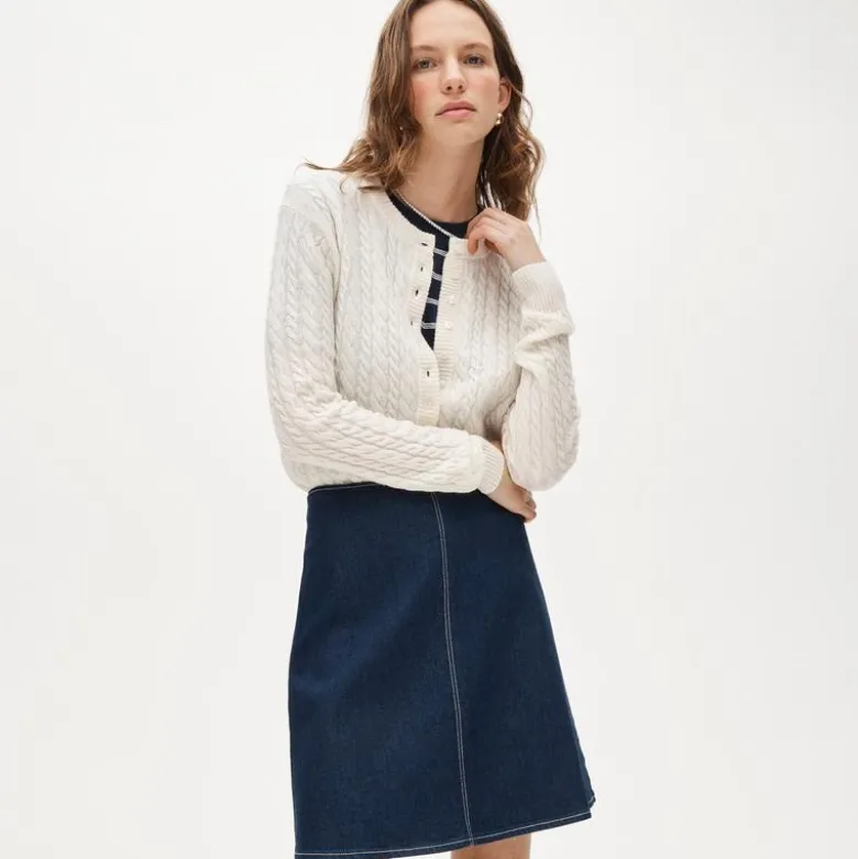 Fairfax skirt in denim
