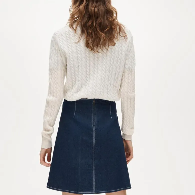 Fairfax skirt in denim