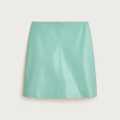 Fairfax skirt in faux leather