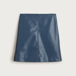 Fairfax skirt in faux leather