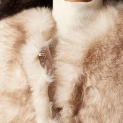 Faux-fur vest
