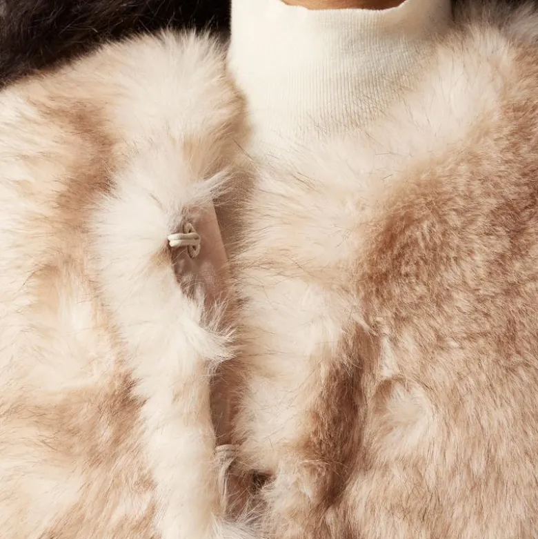 Faux-fur vest