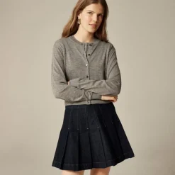 Featherweight cashmere cardigan