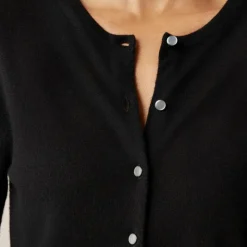Featherweight cashmere cardigan