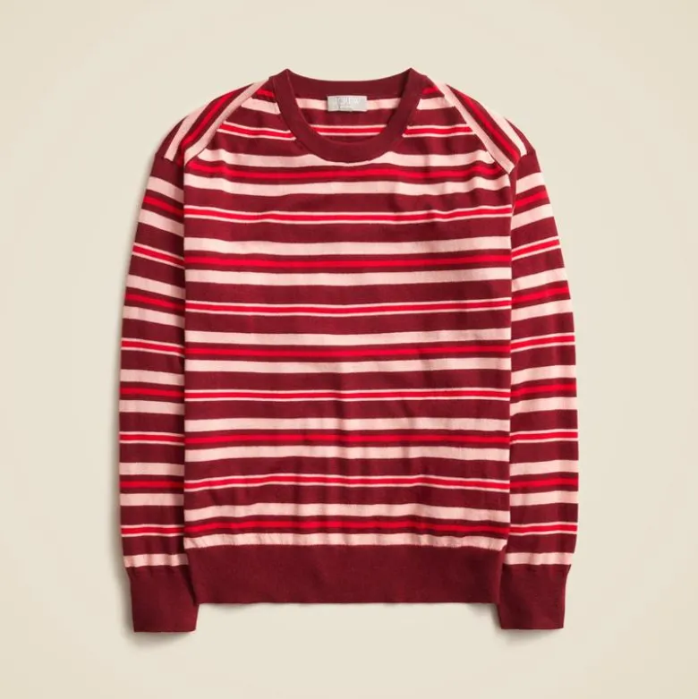 Featherweight cashmere relaxed crewneck sweater