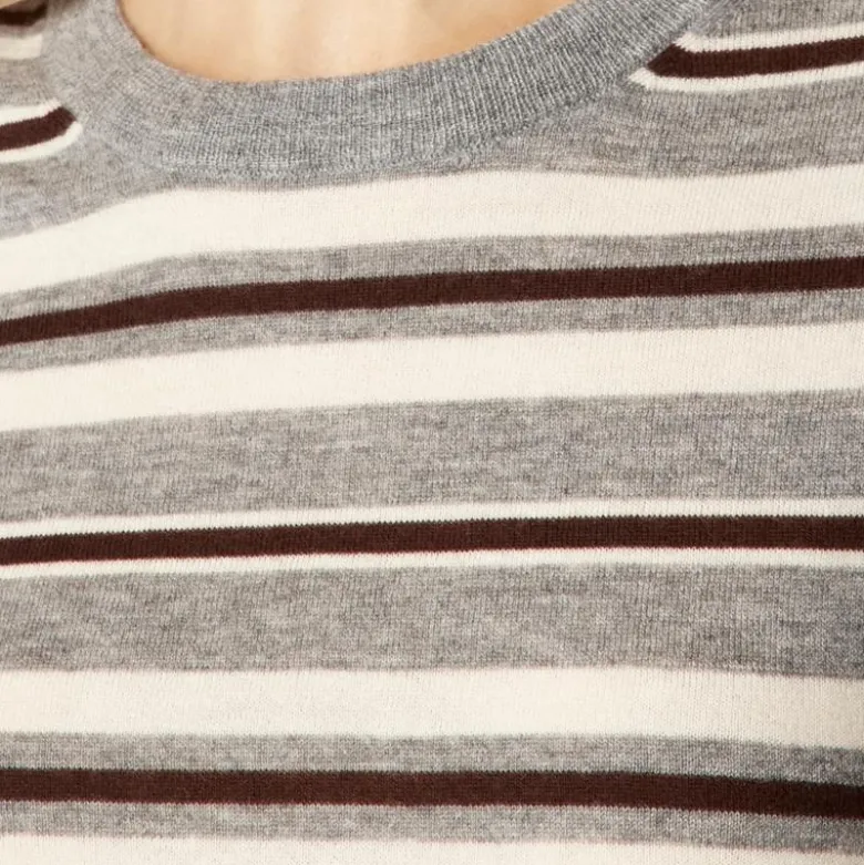 Featherweight cashmere relaxed crewneck sweater