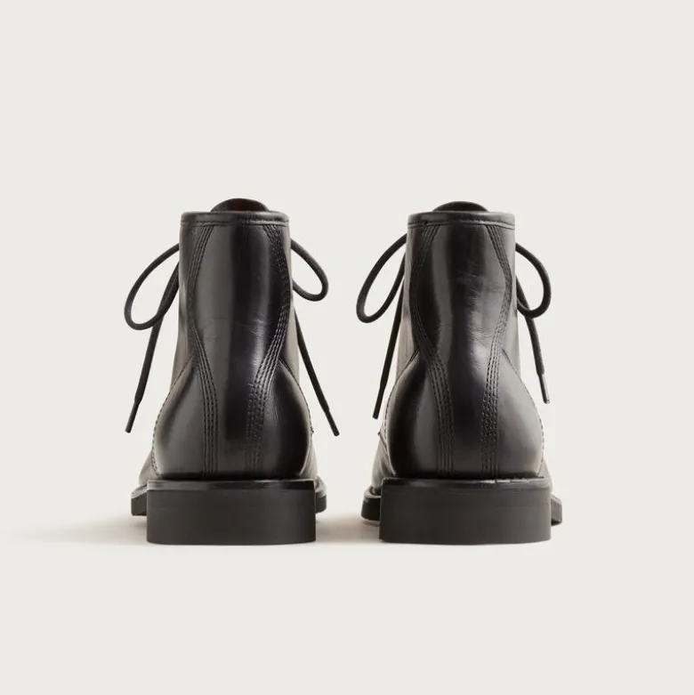 Field boots in English leather