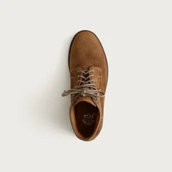 Field boots in suede