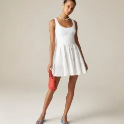 Fit-and-flare mini dress