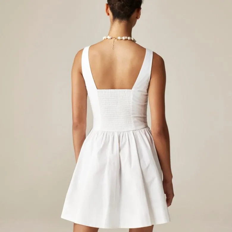 Fit-and-flare mini dress