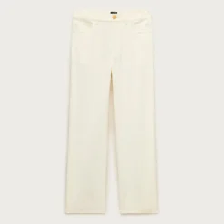Five-pocket pant in linen blend