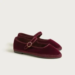 Flabelus X J.Crew Mary Jane espadrilles in velvet